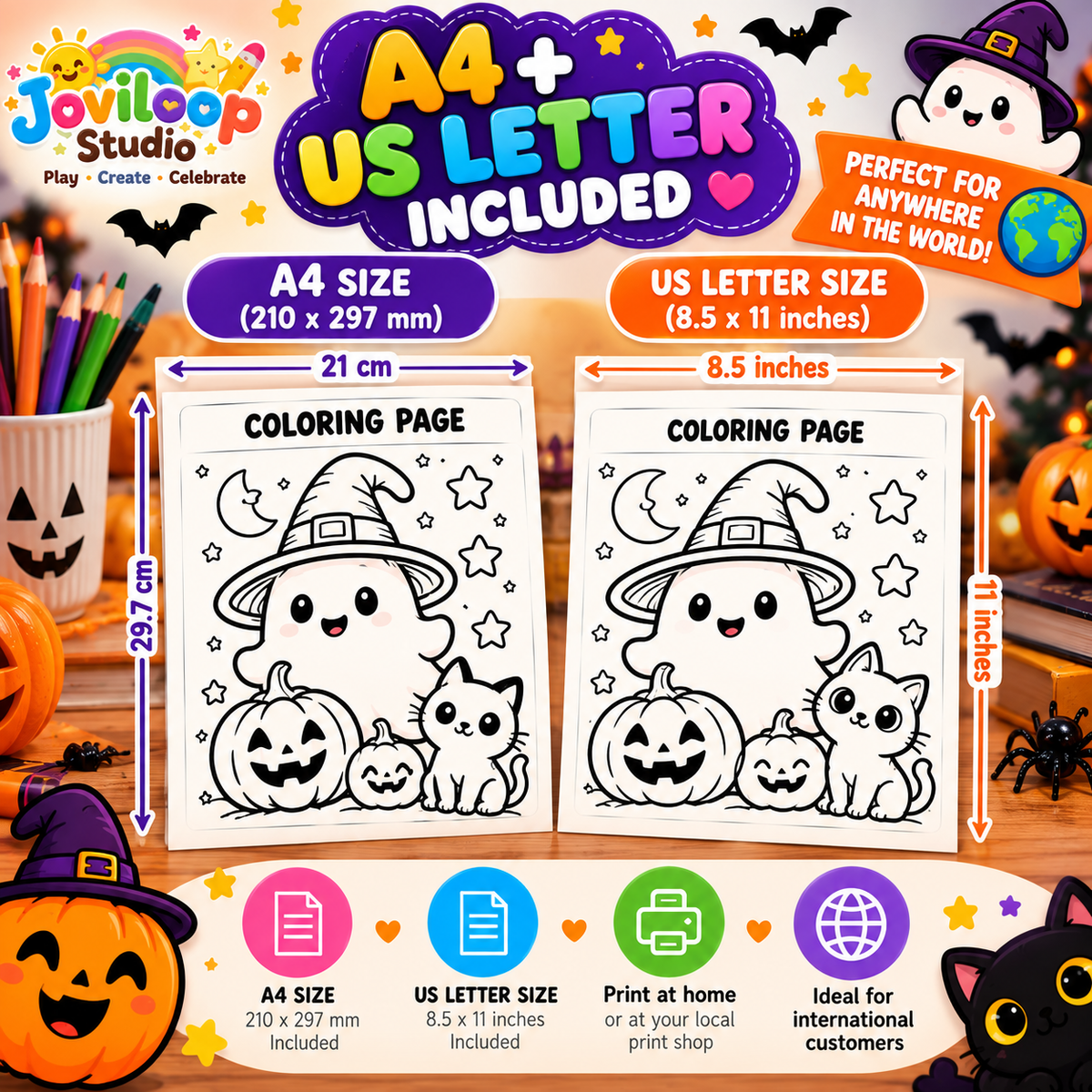 Halloween Activity Book for Kids – 27 Printable Halloween Activities